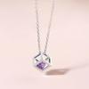 Top Quality Hollow Out Cube Crystalline Rose Gold Color Color Pendant Necklaces Jewelry Austrian Crystal Stone Zyn279 Zyn425Fashion Pendant