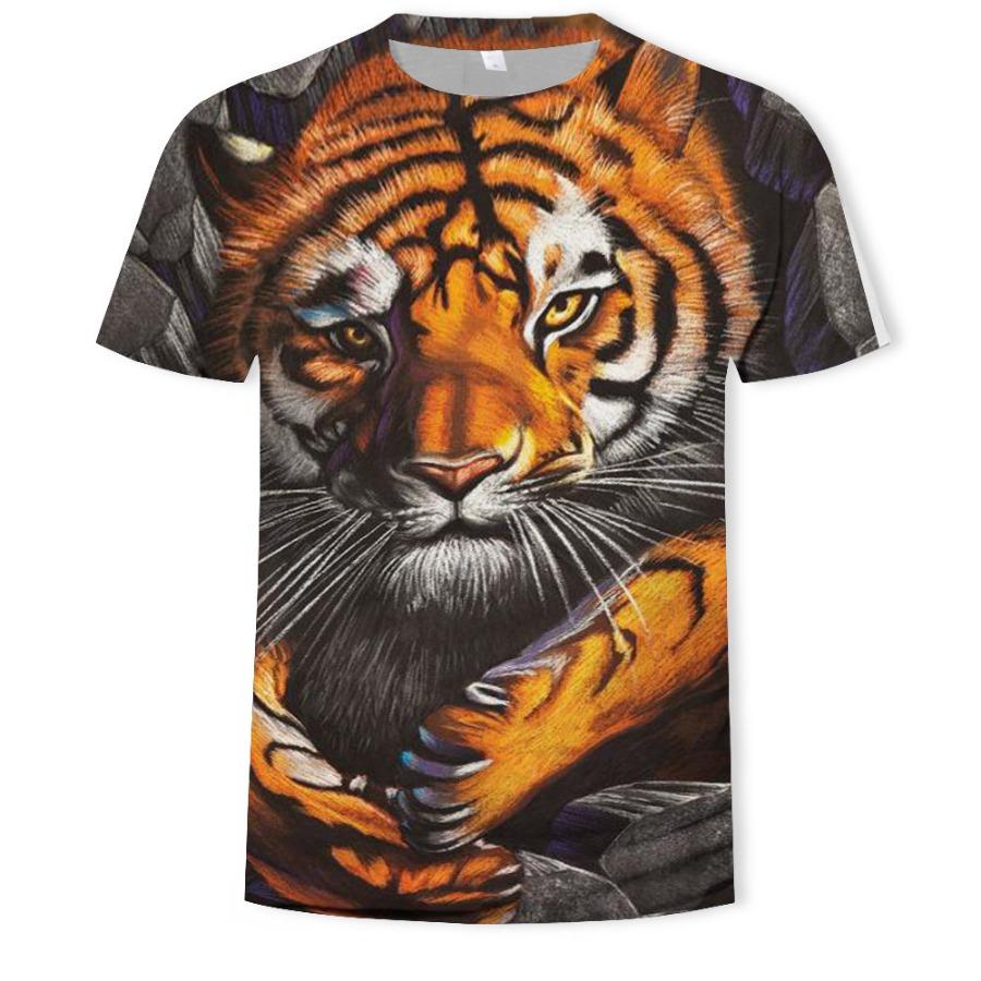 Уличная футболка с 3D животным — фото 18