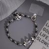 Stylish Anti-Fall Pearl Phone Chain: Short, Single Buckle Durable Wrist Strap with Heart Charm