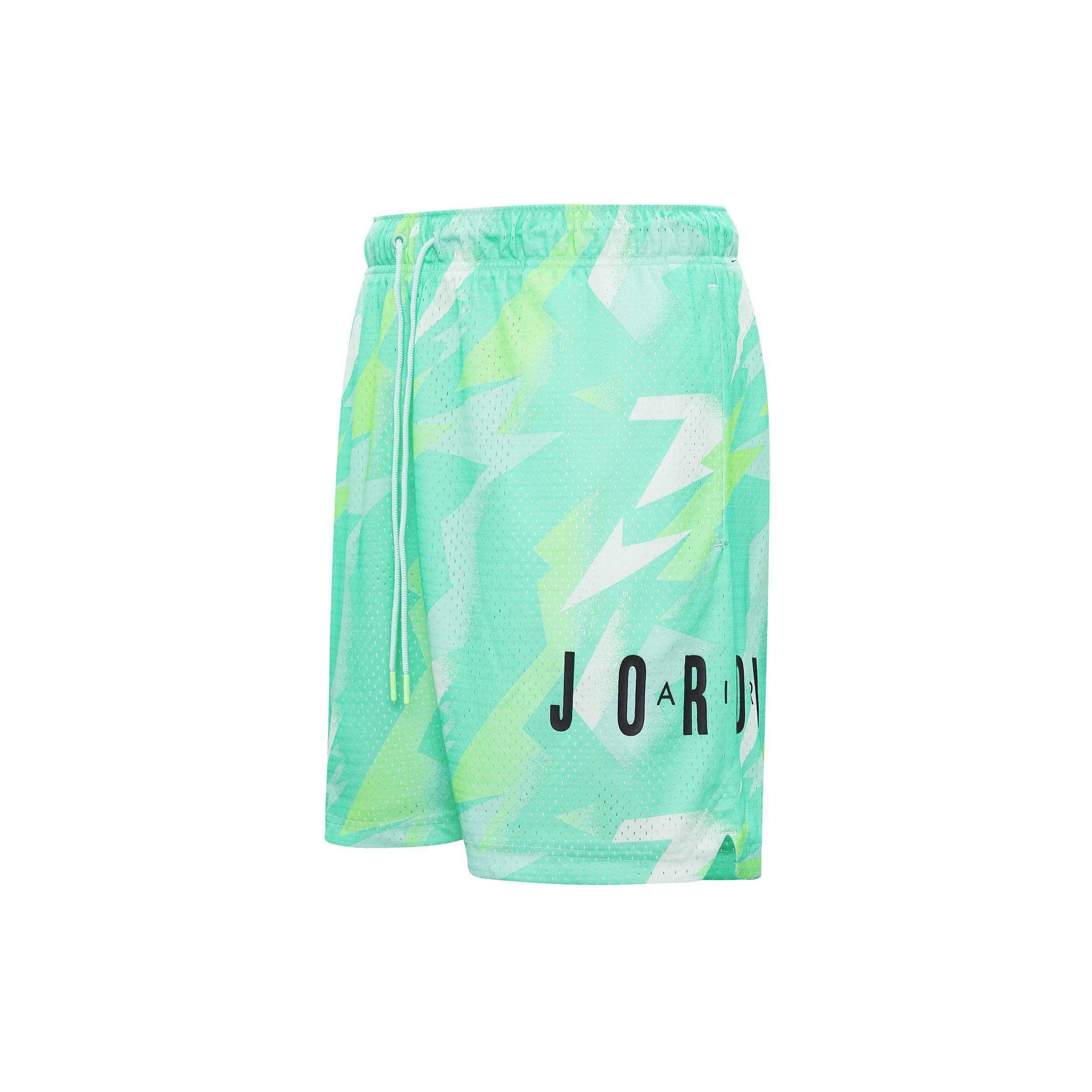 Мужские баскетбольные шорты с сетчатым принтом и шнурком Jordan — фото 2