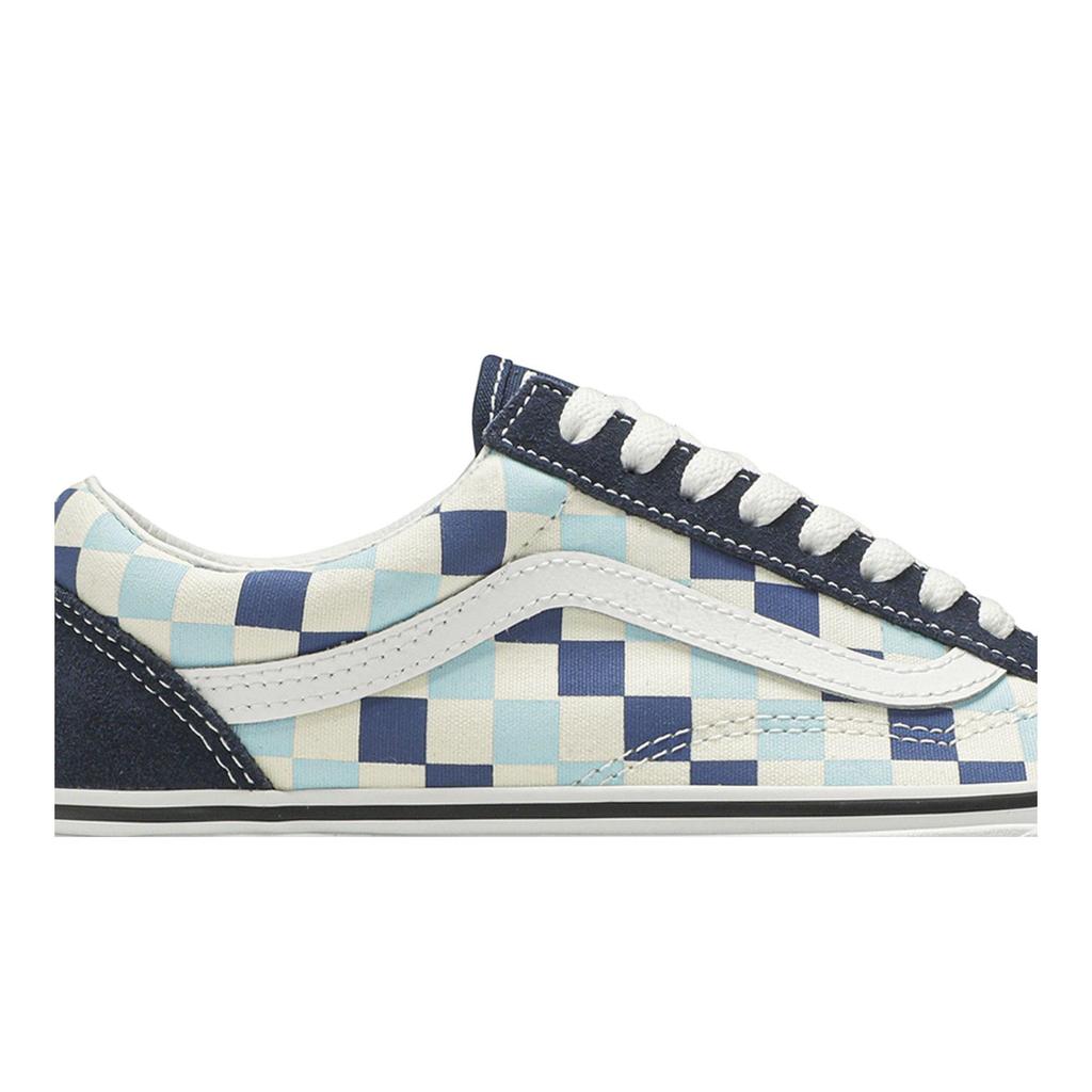 Vans Old Skool 'Blue Topaz Checkerboard' (Unisex) Blue Topaz Skateboard Shoes VN0A38G1QCM