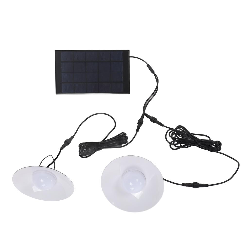 LED Solar Pendant Light Split Design Waterproof Light Controlled Induction Solar Shed Light