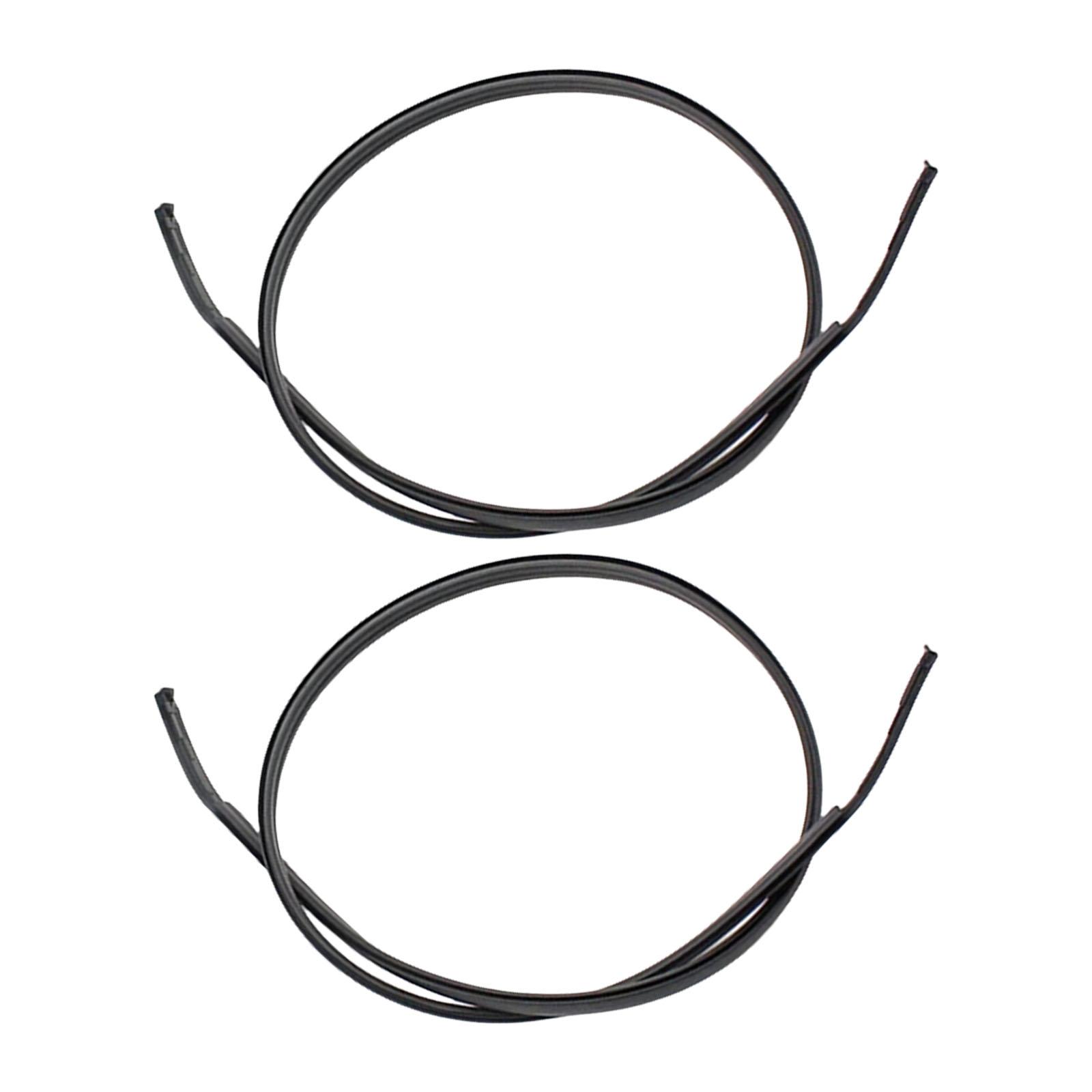 1 Pair Roof Drip Finish Moulding Replacement Roof Drip Moulding for 2006-2012 Auto Part 75551-0D110 75552-0D050 1