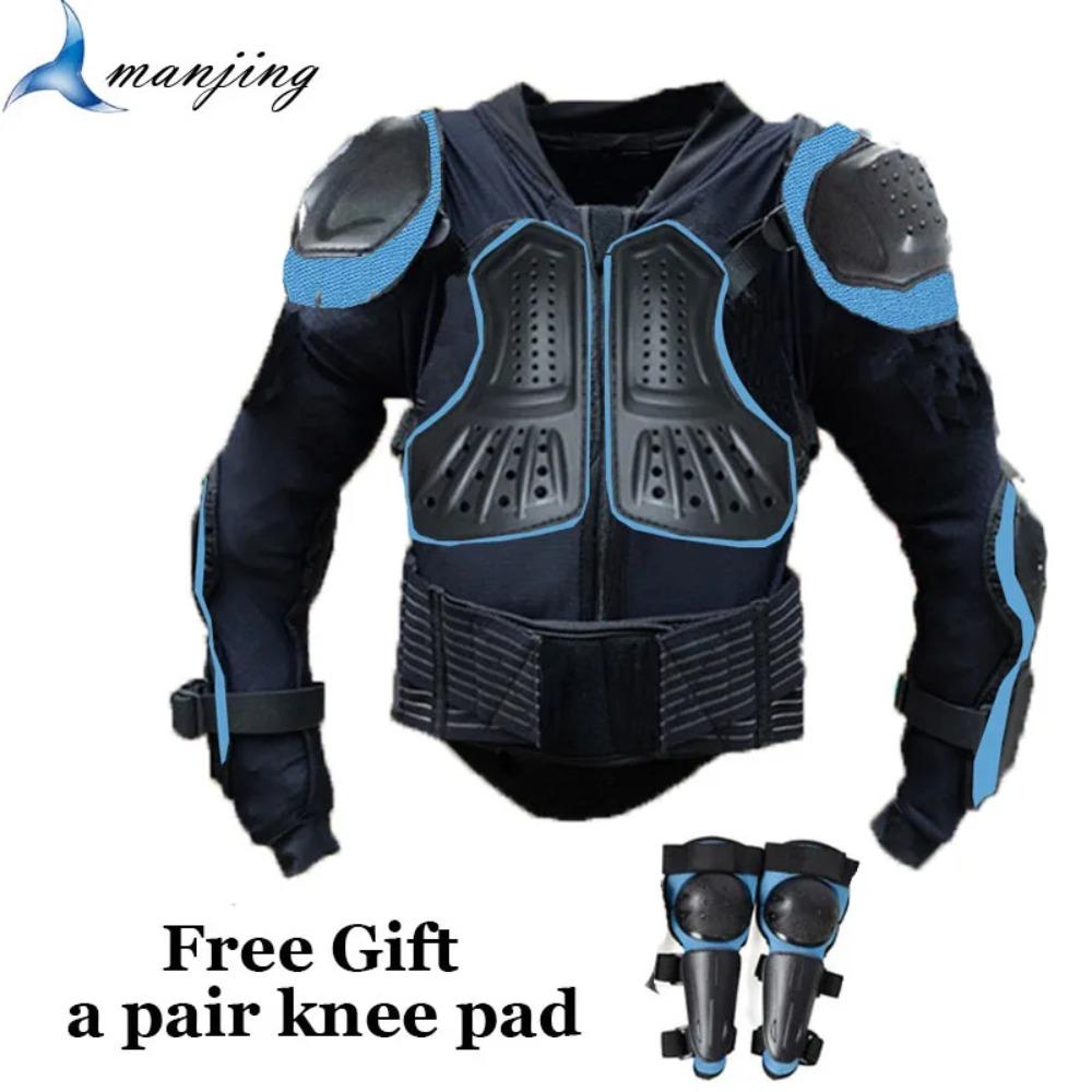 Giacca Protettiva Body Armor per Bambini e Ragazzi da Moto Motocross Ciclismo Downhill Attrezzatura Protettiva Moto Ciclismo Montagna Corpo Sicuro Armatura