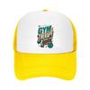 Gym Therapy Vintage Motivation Lette Mesh Baseball Cap Casual Hat Outdoor  For Womens Unisex FeUnisex