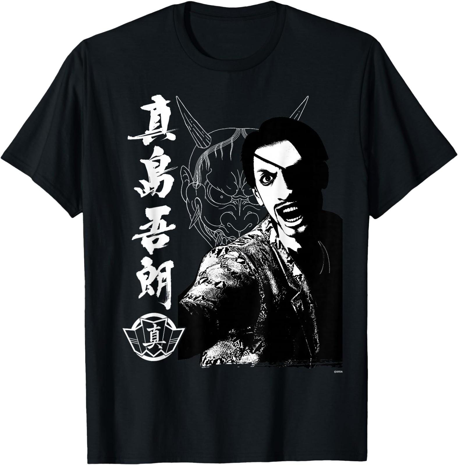 Like a Dragon & Yakuza Goro Majima Tattoo T-Shirt L