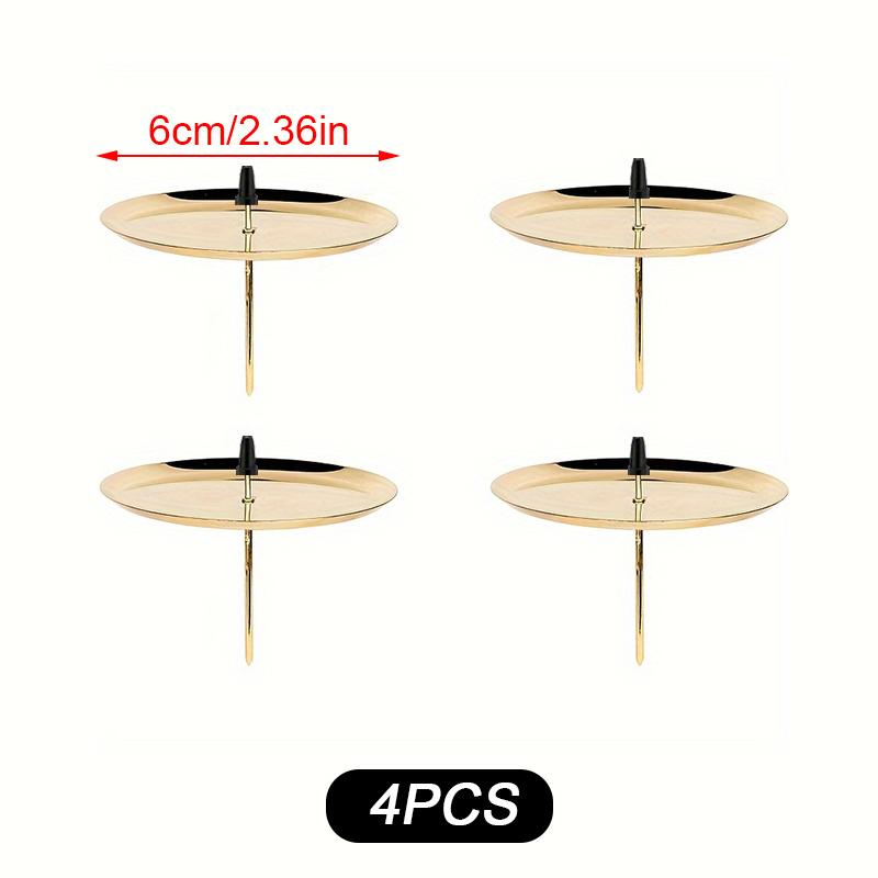 4 STK New Arrivals julepynt med stearinlys Middag Atmosfære Dekking Borddekorasjon