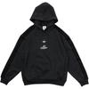 adidas Originals X 100 Thieves SS25 Embroidered Hoodie Carbon JM3258