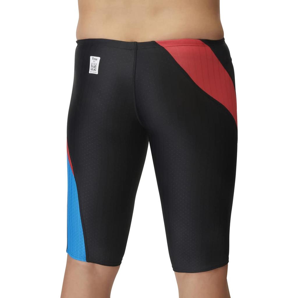 Half Spats Racing Spats Schwarz x Rot x L Blau M [Arena] (Halbes Bein) Herren (BKRD)