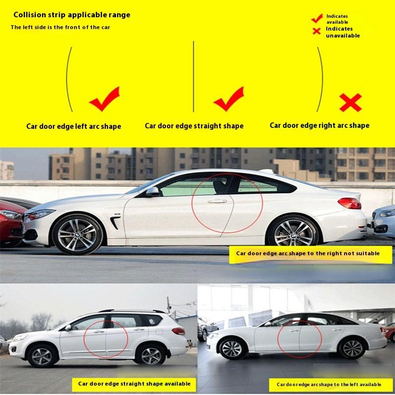 Car Sticker Door Edge Guards Trim Molding Protection Strip Scratch Protector Car Crash Barriers Door Guard Collision Universal