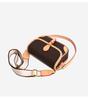 Women's Vintage Color Block Saddle Crossbody Bag - Large Capacity, Single Shoulder, Commuter Style 2025