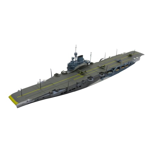 

Aoshima Bunka Kyozai (AOSHIMA) 1/700 Waterline Series No. 718 Royal Navy Aircraft Carrier HMS Illustrious Plastic Model
