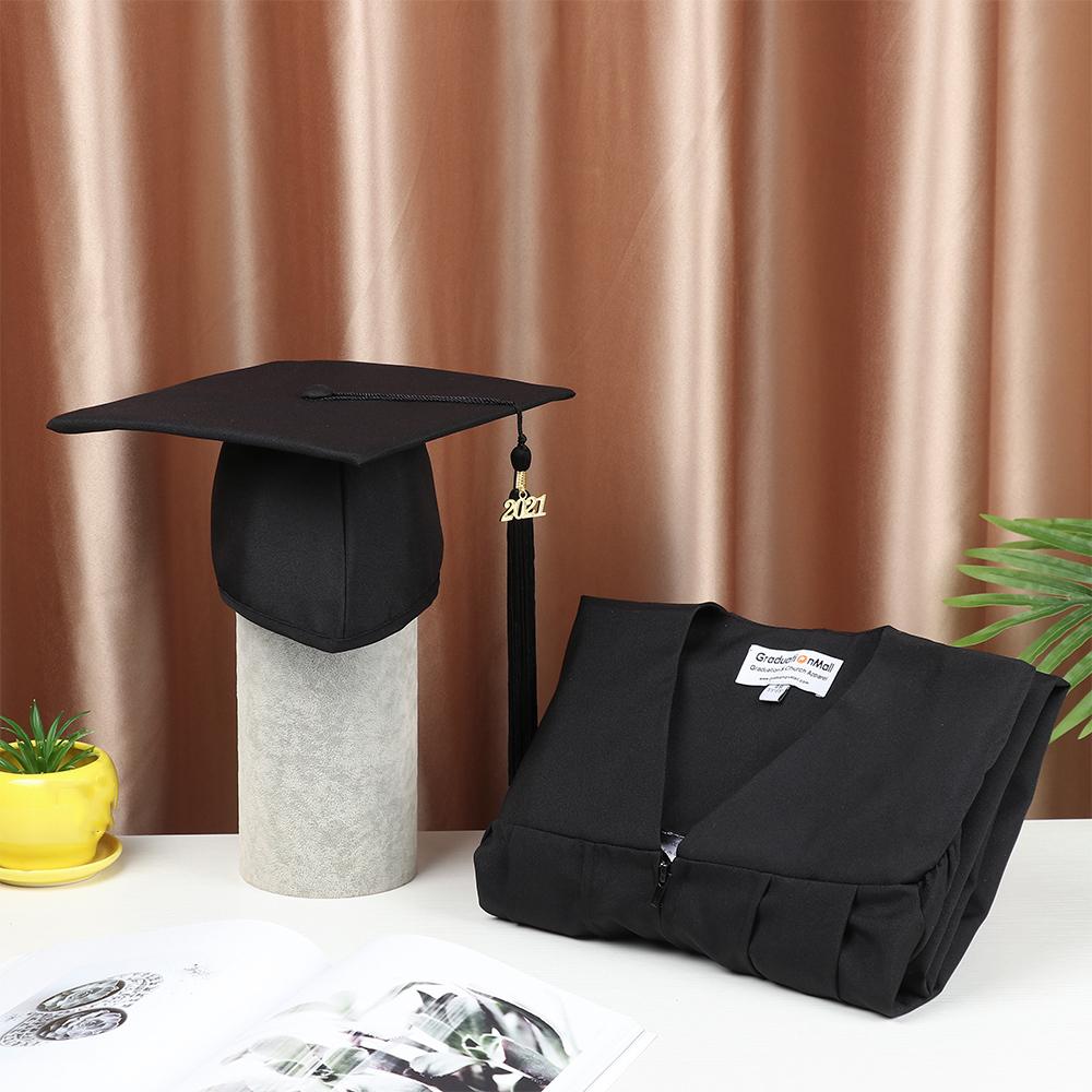 Promoce na vysoké škole Promoce Set talár a čepice Bling Odnímatelný střapec 2023 Šťastnou promoci