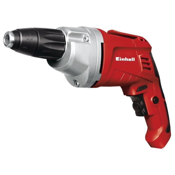 Einhell Visseuse à placo TH-DY 500 E (500 W, Variateur électronique, Rotation droite/gauche, Porte-embouts magnétique)