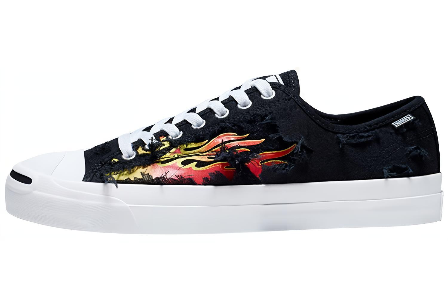 Jack Purcell Converse Pro Low Black Flame 165339C 38