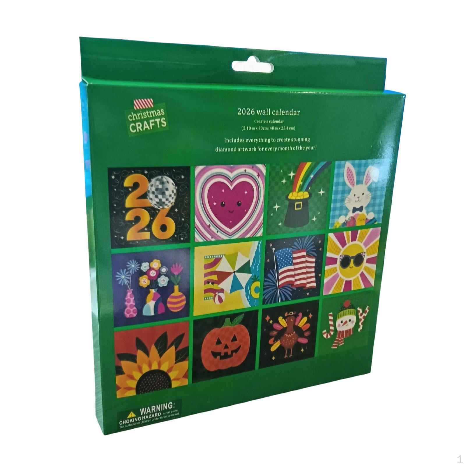 Сделай сам Арт-календарь со списком дел Стильный подарок на новоселье Набор для алмазной живописи для