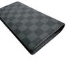 LOUIS VUITTON Portefeiulle Â· Brother Long Wallet purse Damier Grafitto N62665 Used