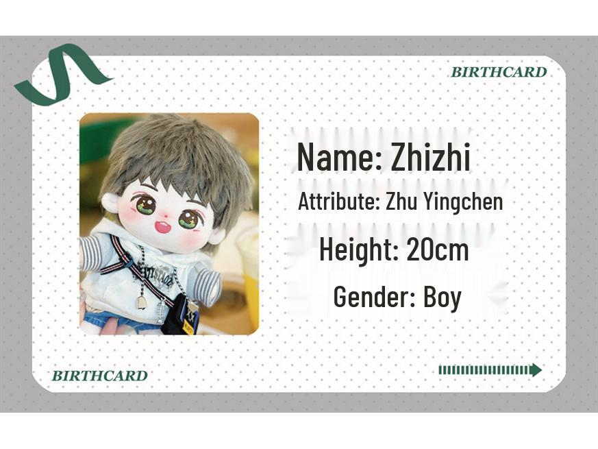 20cm Zhu Yingchen Cotton Plush Doll - Zhi Zhi Star Toy Festival Gift