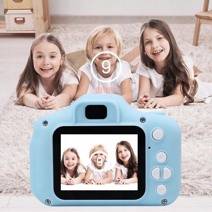 Aparat Dla Dzieci Cyfrowy Fotograficzny Kamera Filmy Zdjęcia Fhd Kotek Gry