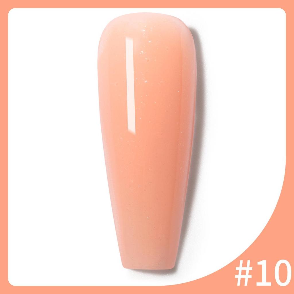 Nail Extension Gel Set: 24 Fine Glitter Colors for Phototherapy & Crystal Nails