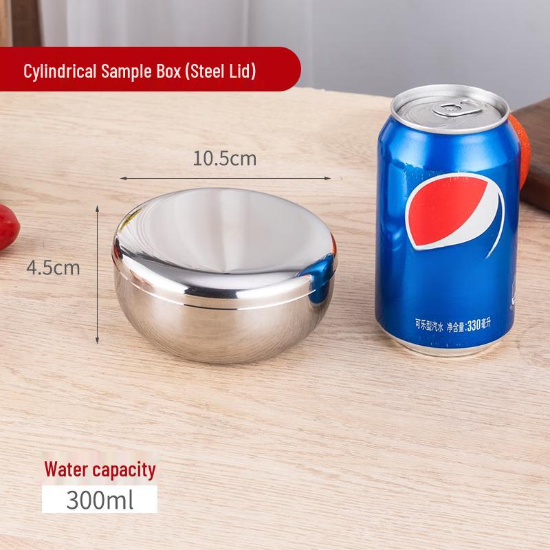 Stainless Steel Food Sample Retention Containers (Pack of 10)