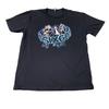 Six60 T-Shirt Men XL Black Crew Neck Wash Tour Merch Graphic Tee Streetwear Band