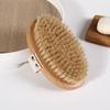 Natural Bristle Brush Soft Wet Dry Skin Body SPA Brush Bath Massager