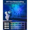 Astronaut Galaxy Projector for Bedroom, Star Projector Galaxy Light with Remote and Timer, Nebula Night Light Space Projector for Ceiling, LED Galaxy