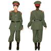 Clearstone MEN Cosplay Halloween Military Uniform Unisex Green