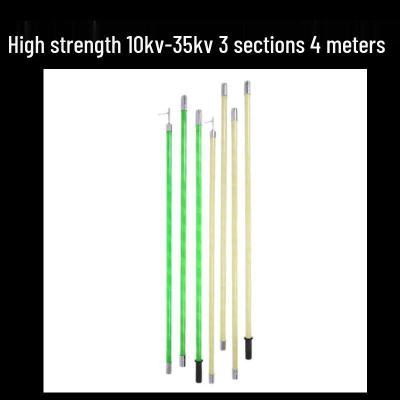 Brangdy 10-35kV 4m 3-Section Telescopic Disconnect Stick