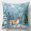 Christmas Pillowcase Office Seat Cushion Home Bedside Pillowcase
