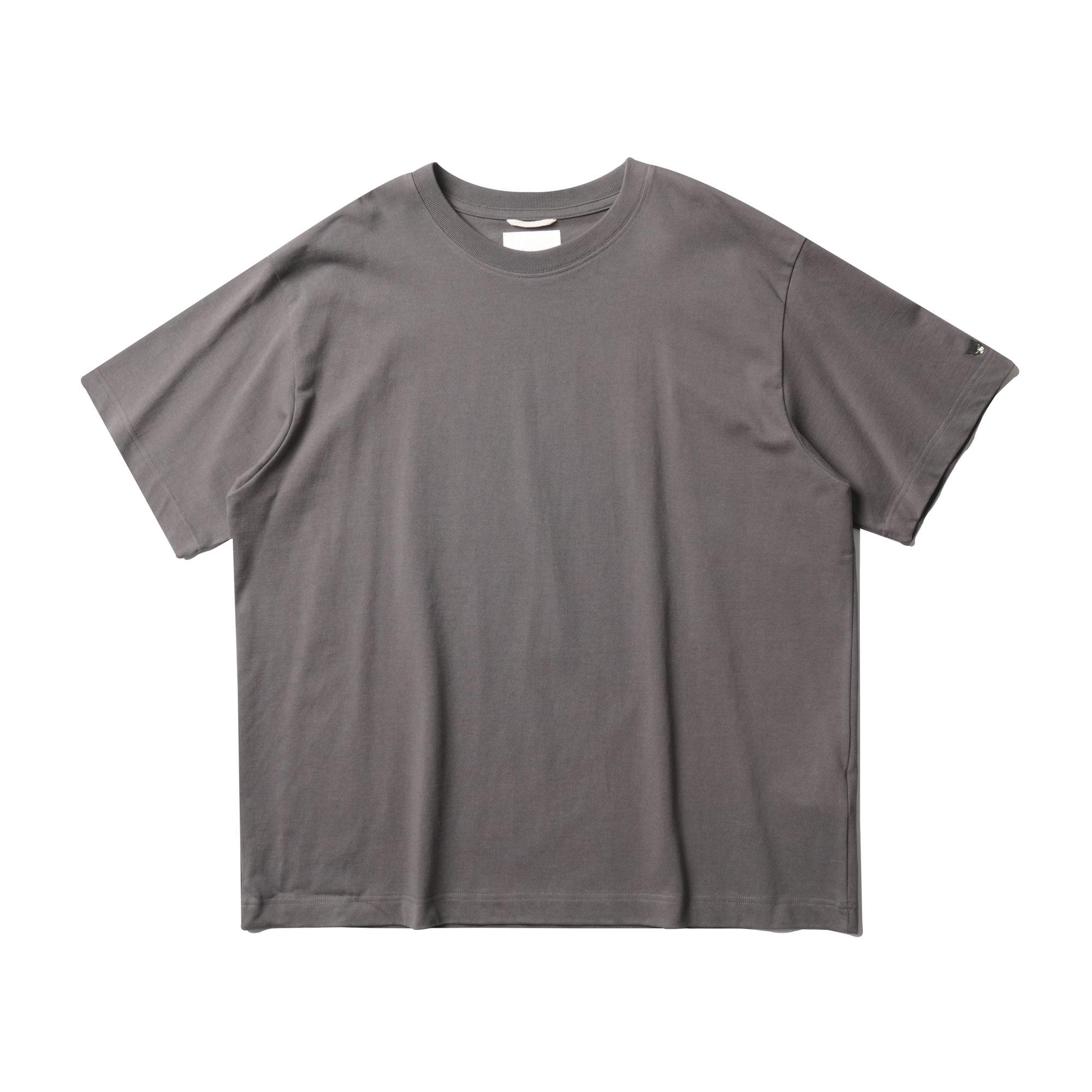 Ujb Coming Logo Embroidery Tea-Charcoal L