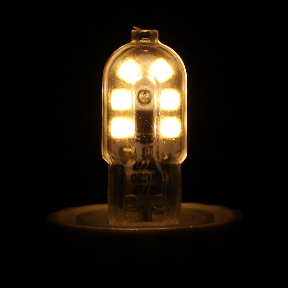 10PCS Warm White Bi Pin Bulbs 12V Halogen Replacement Bulbs Easy LED Light Bulb  Ceiling Lamps