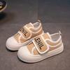 Children's Canvas Shoes Fashion Casual Board Shoes Girls Velcro Convenient Cute Sports Shoes Boys Spring and Autumn New