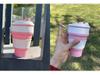 Collapsible Silicone Travel Cup - Portable Outdoor Folding Tumbler