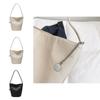 Minimalist Pu Water Bucket Bag With Inner Pocket For Casual Outings