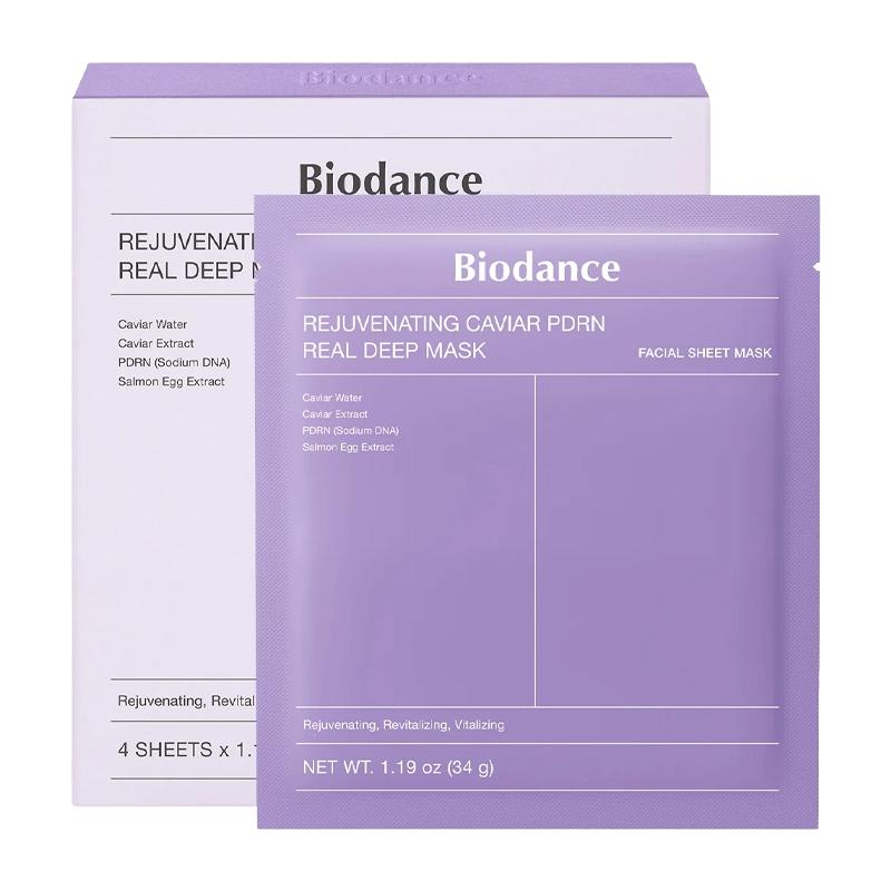 

[Biodance] Омолоджуюча маска з ікрою та PDRN Real Deep Mask 34г 4EA