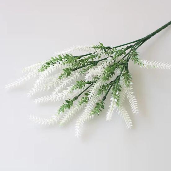 2Pcs Simulated Flowers High Simulation Bright Layered Bouquet No Withering Fading Fake Flower Home Office Decor