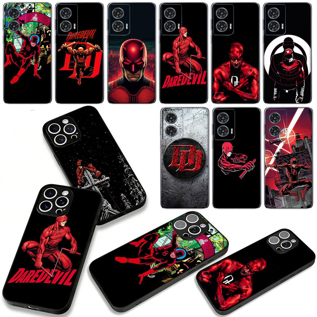 Daredevil Marvel Wallpaper Cover Phone Case for Samsung Galaxy S25 S23 S22 S24 FE Ultra Plus A56 A05 A06 A15 A16 A57 S7 Edge