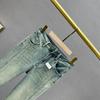 High Waist Women's Elastic Slim Fit Frayed Hem Micro Flare Jeans - European Spring Style