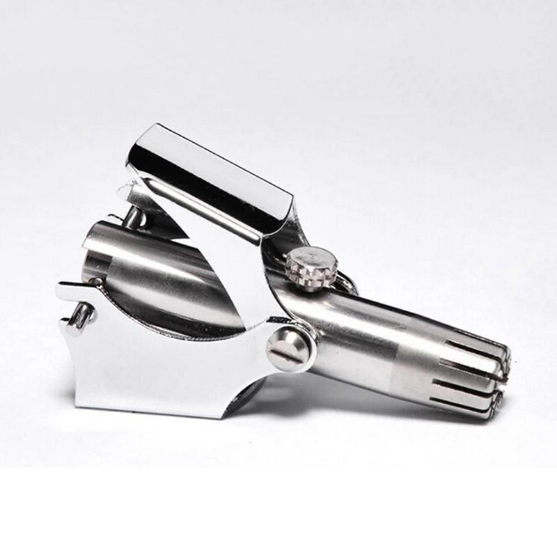 

Ручной триммер для волос в носу и ушах из нержавеющей стали, машинка для стрижки волос T30 Wf