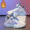 6-12 year old boys shoes autumn new running children's sports shoes white breathable non-slip basketball shoes medium and old children