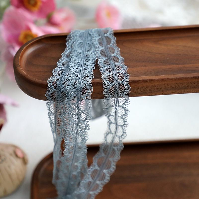 Colorful Polyester Lace Trim for DIY Doll Dress & Lolita Accessories