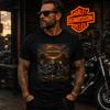 Harley Davidson Орел Мозаїка 3D Вінтажний Байкер-