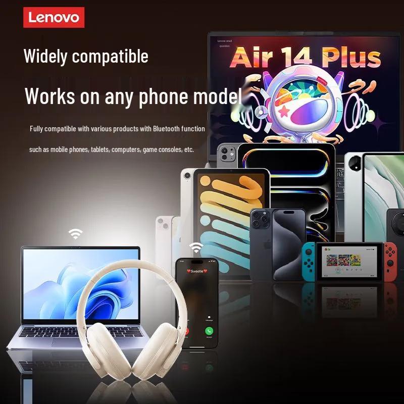 Lenovo EH150P 2025 Wireless Active Noise Cancelling Bluetooth Headphones