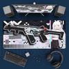 Cartoon Mouse Pad Pink CSGO Print Stream Gamer Mousepad 400x900mm Antislip Keyboard Mouse Mats Rubber Deskmat Gaming Accessories