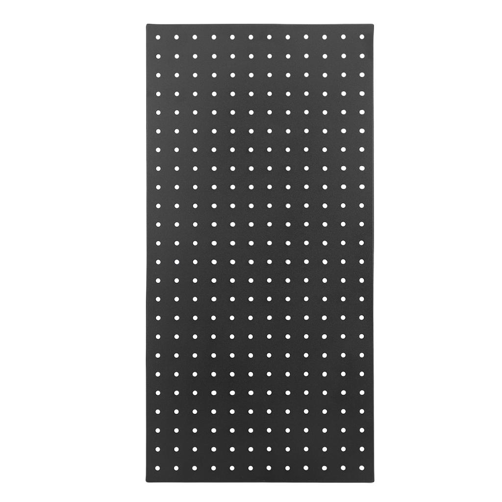 Metal Pegboard Wall Panels 24inx12in Tool Storage Pegboard System Modular Peg Board Tool Organizer Board Kit