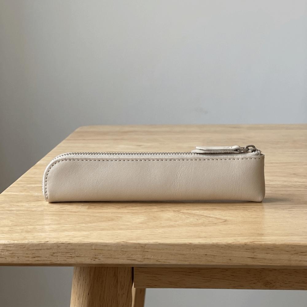 Astuccio Portapenne in PU Monocolore Custodia Organizer Portapenne in Pelle Borsa Organizer per Deposito Materiale Scolastico