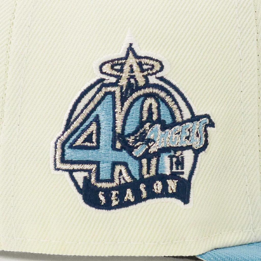 New Era Cap 59FIFTY 14666284 NER35C0322 MLB Los Angeles Angels LAA Blue White SIDE PATCH ONSPOTZ Exclusive Hat Gokyu Fifty 5950 Side Patch Straight