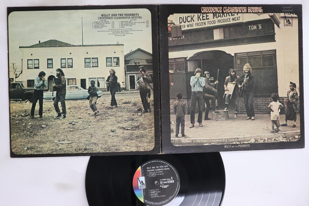 

Виниловая пластинка CREEDENCE CLEARWATER REVIVAL - Willy & The Poor Boys LP8880 LIBERTY 1969 Япония Рок Б/У